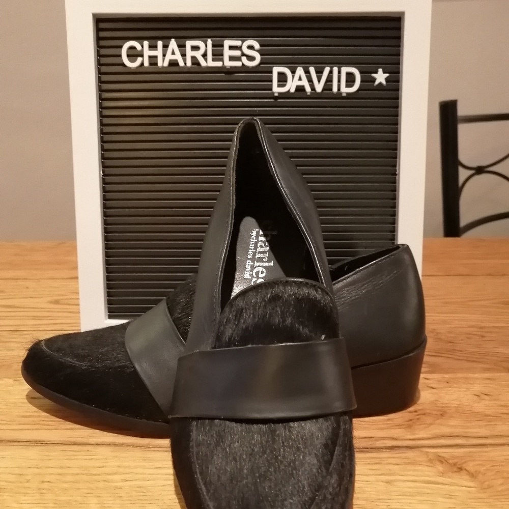 CHARLES DAVID Baha Genuine Calf Hair Loafer

 (0)